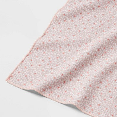 Quick Dry Reversible Dotted Hand Towel Pink - Room Essentials