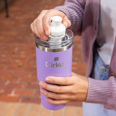 Cirkul Amethyst On-The-Go StrawSip Tumbler - 24oz