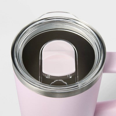 40oz Stainless Steel Tumbler with Straw Purple - Embark