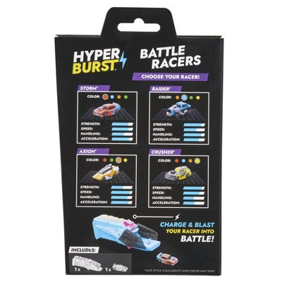 Hyper Burst Battle Racers Red Storm Car and Launcher