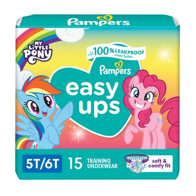 Pampers Easy Ups Girls' My Little Pony Disposable Training Underwear - 5T-6T - 15ct