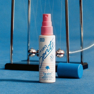Vacation Super Spritz Face Mist - SPF 50 - 1 fl oz: Whole Body Application, Banana Scent