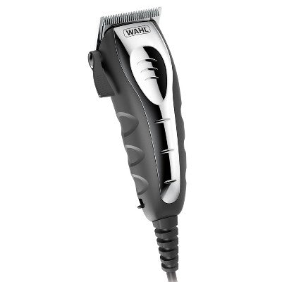 Wahl Quiet Pro Corded Electric Dog Hair Clipping Grooming Kit for Home: Ergonomic Handle, Adjustable Blade, 12 Pieces