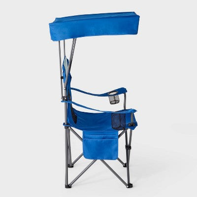 Mesh Canopy Camp Chair Blue - Embark (LOCAL PICKUP ONLY)