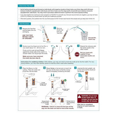 FaStep Covid-19 Antigen Pen Test - 2ct
