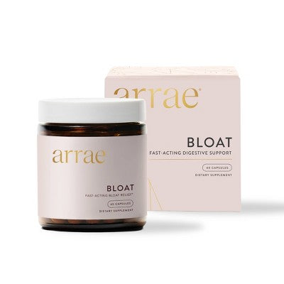 Arrae Bloat, Fast Acting Bloating Support Dietary Supplement Capsules - 40ct