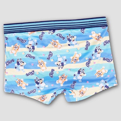 Girls' 4pk Bluey Boxer Briefs - 8