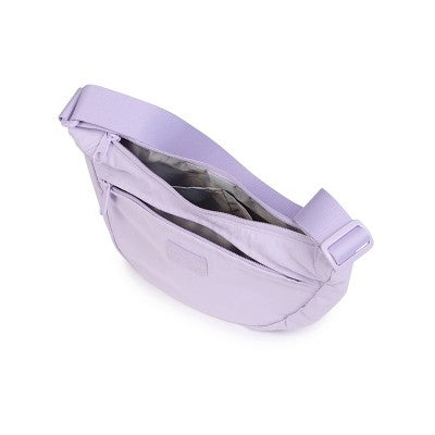 JanSport Unphased Soft Nylon Crossbody Bag - Pastel Lilac