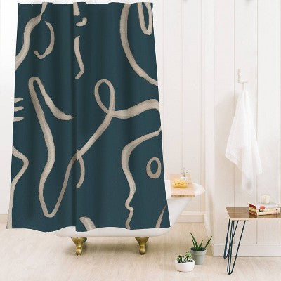 Lost in Translation' Shower Curtain by Kaitlin Hubert - society6