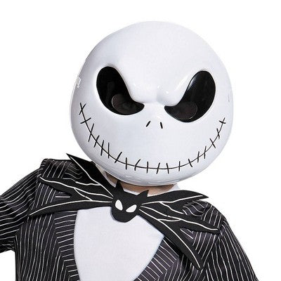 Kids' Disney the Nightmare Before Christmas Jack Skellington Classic Halloween Costume Jumpsuit S (4-6)