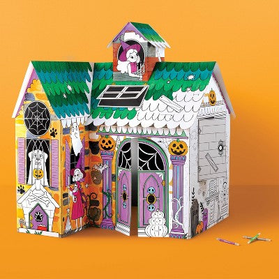Halloween Craft Haunted House Fort - Mondo Llama (LOCAL PICKUP ONLY)