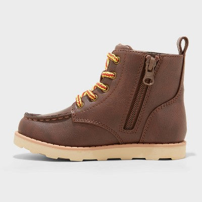 Toddler Greyson Boots - Cat & Jack Brown 7T