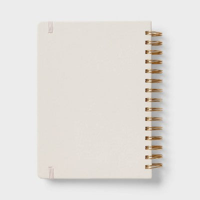 Twin Wire 6"x8" Planner Pink Leatherette - up&up