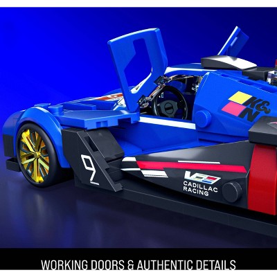 Mattel Brick Shop Hot Wheels Cadillac Project GTP Hypercar Building  - 236pc