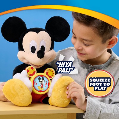 Disney Jr. Oh Toodles! 11" Mickey Mouse Interactive Plush Toy 3 Modes of Play Ages 3 and Up