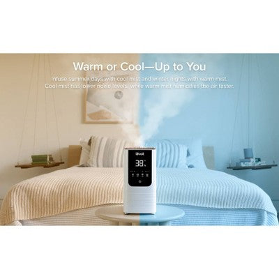 Levoit 4.5L Oasis Mist Smart Humidifier: Ultrasonic, Warm & Cool Mist, Bedroom Use, 300-500 sq. ft., No Filter Needed