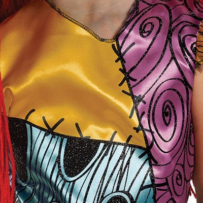 Disguise Disney The Nightmare Before Christmas Kids' Sally Deluxe Halloween Costume Dress M (7-8)