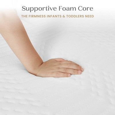 Delta Children Aire Standard Crib and Toddler Foam Mattress 5": Firm, High-Density, Breathable, 9 lb (LOCAL PICKUP ONLY)