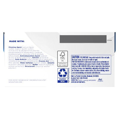 Tide Unscented Evo Free & Gentle HE Deep Cleaning Concentrated Laundry Detergent Tiles 20 Loads