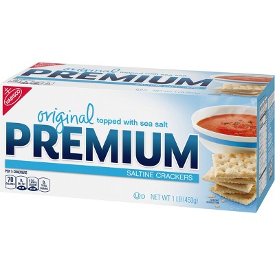 Premium Saltine Crackers, Original - 16oz