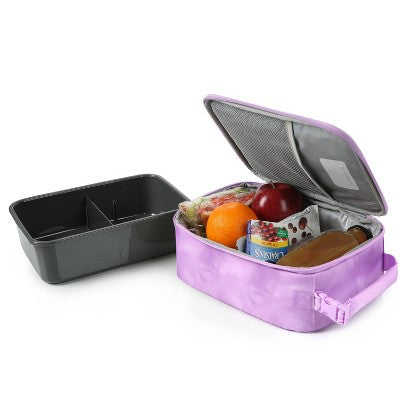 Fulton Bag Co. Upright Lunch Bag - Pastel Lilac Haze