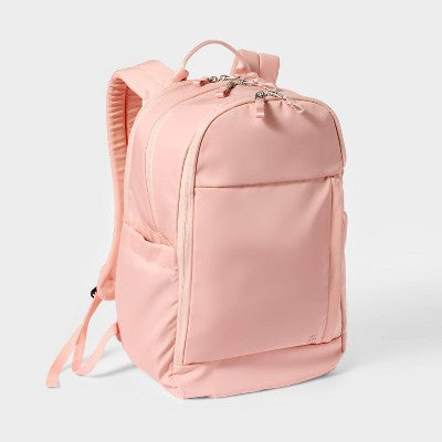 17.5" Lifestyle Backpack - All In Motion?Blush: Water-Resistant Laptop Bag