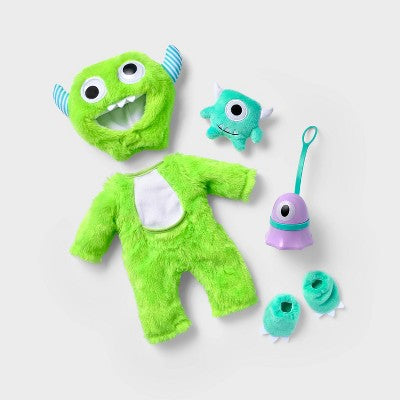 14" Baby Doll Monster Outfit - Gigglescape