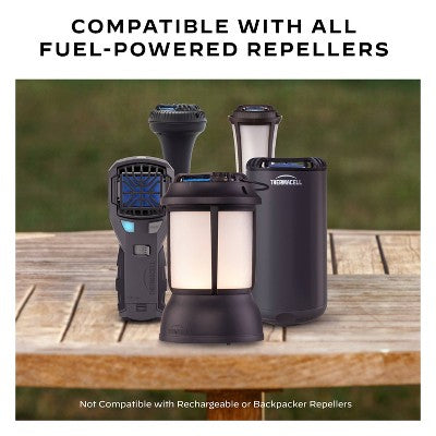 Thermacell 36hr Mosquito Repellent Refill - 3 Fuel Cartridges and 9 Repellent Mats: Outdoor Area Protection, Allethrin Formula