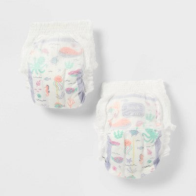 Girls' Disposable Training Pants - 3T-4T - 86ct - up&up