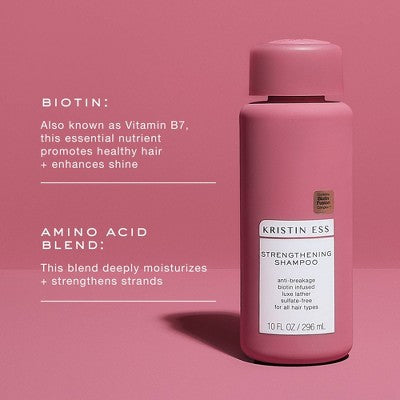 Kristin Ess Strengthening Biotin Shampoo - 10 fl oz