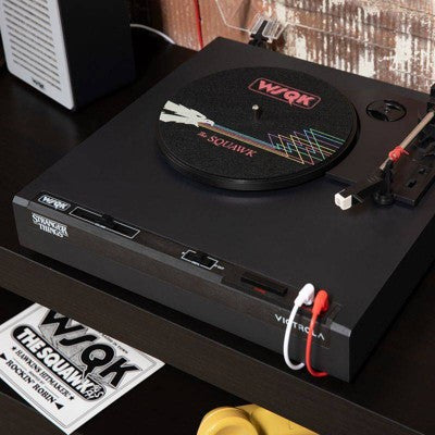 STRANGER THINGS Victrola WSQK Record Turntable Speakers Netflix