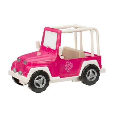 Our Generation My Way and Highways Pink and White  Plastic 4x4 Vehicle (LOCAL PICKUP ONLY)