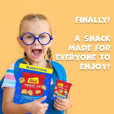 ALLERGY SMART Gluten Free Chocolate Chip Mini Cookies Family Pack - 7.05oz/10ct