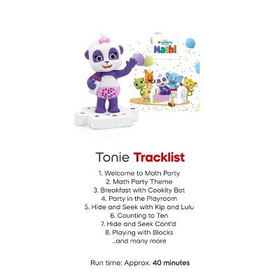 tonies Word Party Presents: Math! Tonie Figurine *ADD 3 TO YOUR CART & 1 IS FREE!*