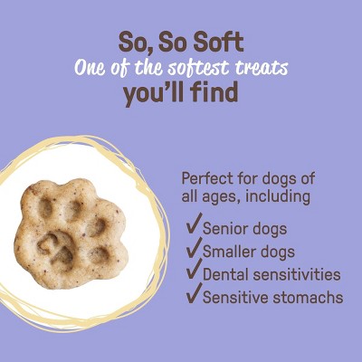 Cookie Pal Blueberry and Pumpkin Soft Baked Human Grade and Organic Dog Treats - 8.8oz
