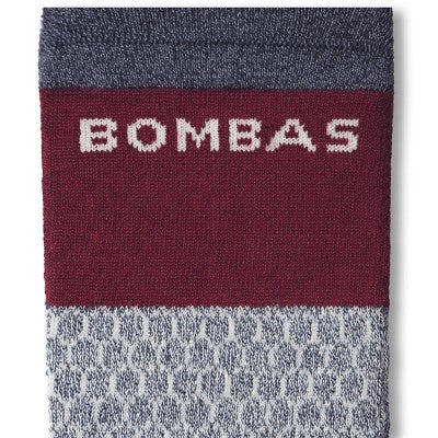 Bombas Men's Tri-Block Ankle Socks - Storm/Lakeside