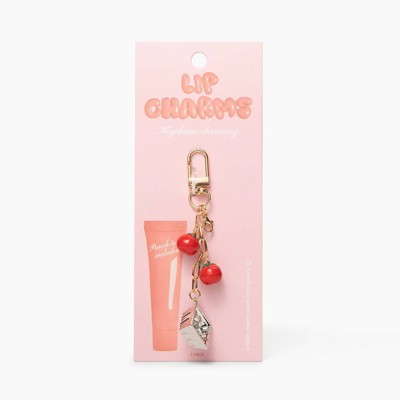 Studio Artifact Lip Charm Keychain Accessory - Tomato