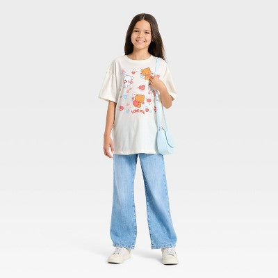 Girls' Milkmochabear Teddy Bears Hearts Oversized L