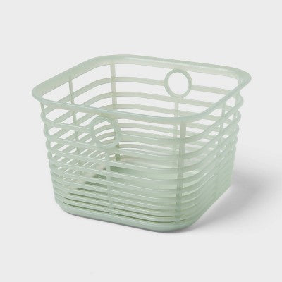 Aria Jelly Decorative Basket XS Green - Brightroom