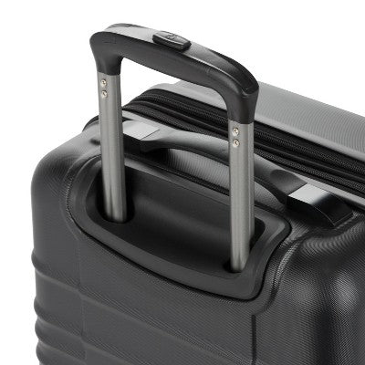 SWISSGEAR Cascade II Hardside Carry On Spinner Suitcase - Black: