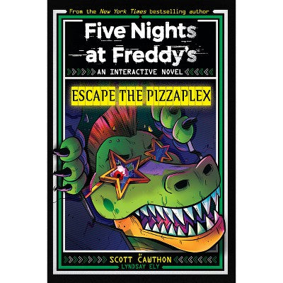 Escape the Pizzaplex (Five Nights at Freddy's Interactive Novel #3) - by Scott Cawthon & Lyndsay Ely (Paperback) *ADD 3 TO YOUR CART & 1 IS FREE!*