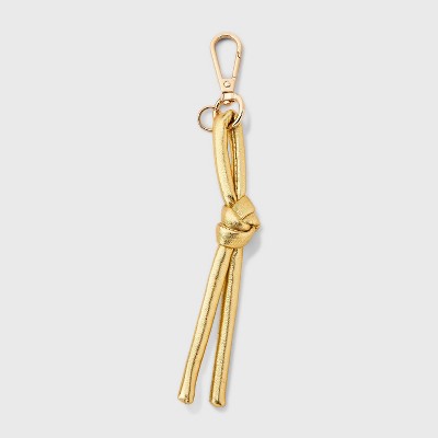 Knotted Cord Bag Charm - A New Day - Gold