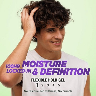 Garnier Fructis Flexi Hold Curls Moisturizing, Defining & Styling Gel - 12.5 fl oz