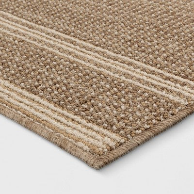 2'x3' Washable Tufted Accent Rug Brown - Threshold (LOCAL PICKUP ONLY)