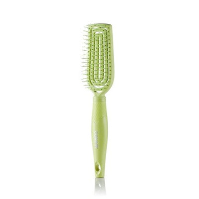 Conair Scalp Care Flexi Head Slim Detangling Hair Brush - All Hair - Light Green