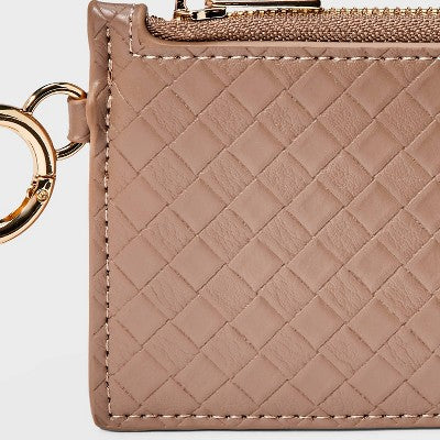 L-Zip Card Case - A New Day Brown