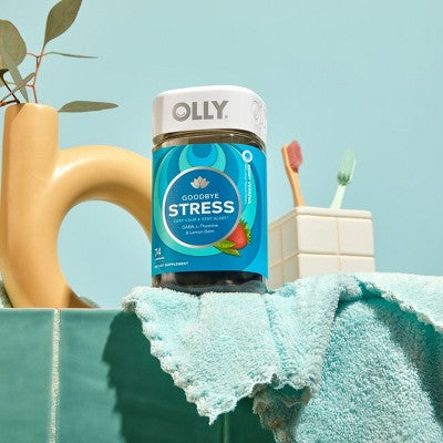 OLLY Goodbye Stress Tallboy Multivitamins Gummies - 74ct