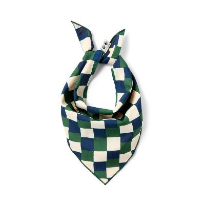 Reversible Compass Dog and Cat Bandana - Dark Yellow - The Cuddle Collab with Baloo & Pan - XS/S