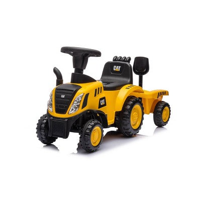 Best Ride on Cars CAT Tractor with Trailer Foot to Foot Riding Car (LOCAL PICKUP ONLY)