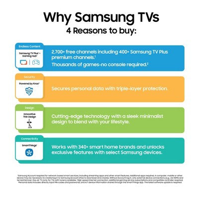 Samsung 50" Crystal UHD 4K Smart TV: Alexa, Bluetooth, HDR10+ (LOCAL PICKUP ONLY)